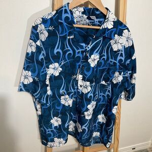 Vintage Pineapple connection button up Hawaiian shirt, size XL men’s